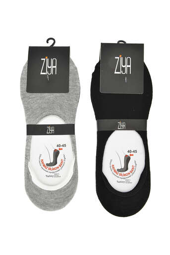 Ziya - Erkek Bambu Sneakers 6'lı Çorap Çok Renkli