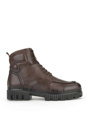 Ziya - Brown Genuine Leather Men's Boots