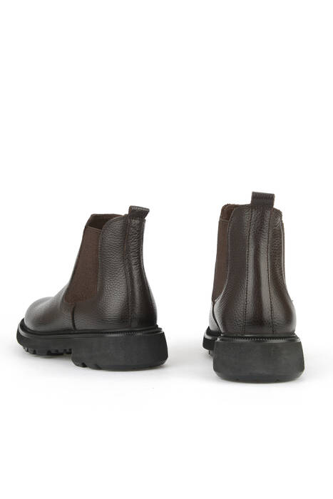 Hakiki Deri Erkek Bot Kahverengi Hakiki Deri Erkek Bot Kahverengi