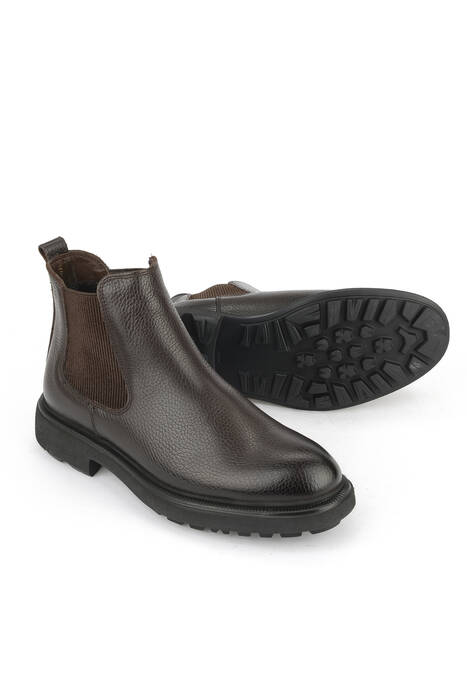 Hakiki Deri Erkek Bot Kahverengi Hakiki Deri Erkek Bot Kahverengi