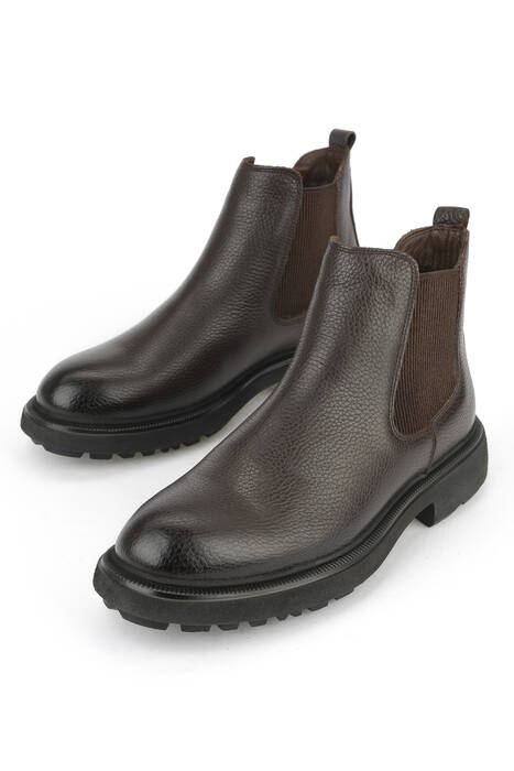 Hakiki Deri Erkek Bot Kahverengi Hakiki Deri Erkek Bot Kahverengi