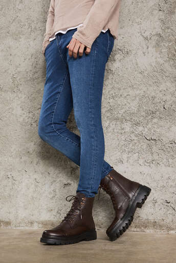 Ziya - Hakiki Deri Erkek Bot Kahverengi (1) Ziya - Hakiki Deri Erkek Bot Kahverengi (1)