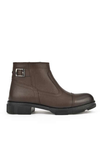 Ziya - Hakiki Deri Erkek Bot Kahverengi Ziya - Hakiki Deri Erkek Bot Kahverengi