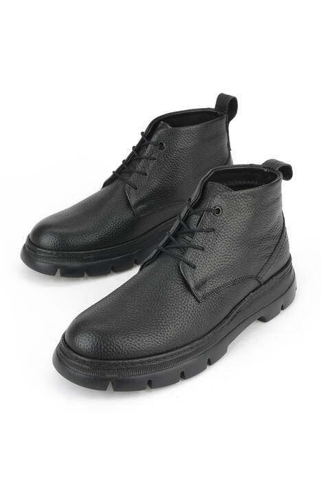 Hakiki Deri Erkek Bot Siyah Hakiki Deri Erkek Bot Siyah