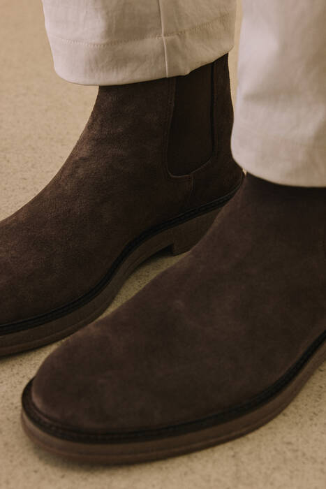 Hakiki Deri Erkek Bot Vizon