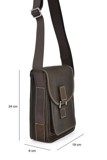 Ziya - Hakiki Deri Erkek Çanta Kahverengi (1) Ziya - Hakiki Deri Erkek Çanta Kahverengi (1)