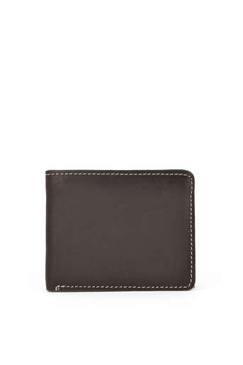 Ziya - Hakiki Deri Erkek Cüzdan-Kartlık Kahverengi