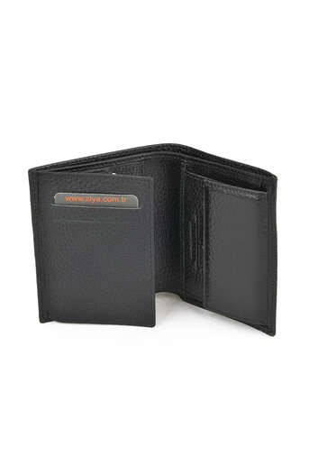 Ziya - Black Genuine Leather Women's Wallets/Card Holders (1) Ziya - Black Genuine Leather Women's Wallets/Card Holders (1)