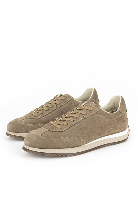 Hakiki Deri Erkek Günlük Ayakkabı Bej