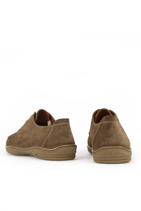 Hakiki Deri Erkek Günlük Ayakkabı Bej