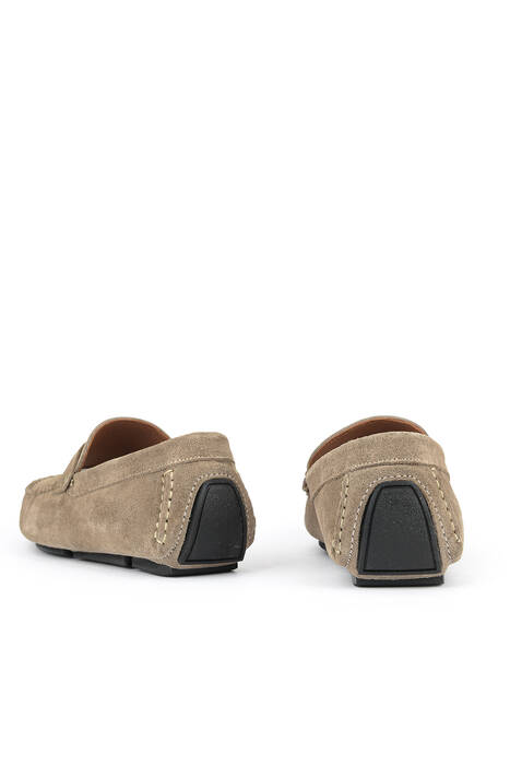 Hakiki Deri Erkek Günlük Ayakkabı Bej