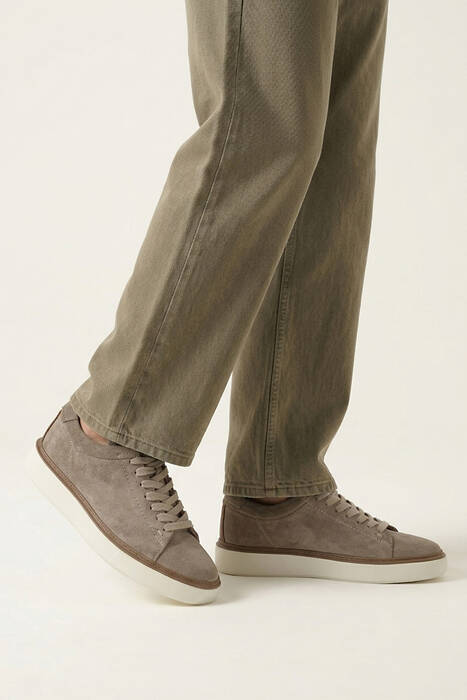 Hakiki Deri Erkek Günlük Ayakkabı Bej