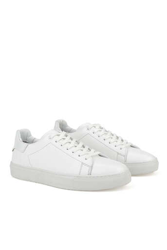 Ziya - Hakiki Deri Erkek Günlük Ayakkabı Beyaz (1)