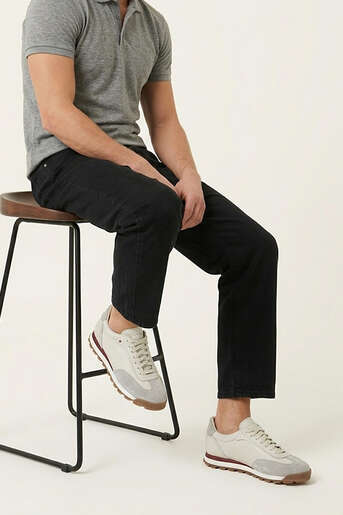 Ziya - Hakiki Deri Erkek Günlük Ayakkabı Beyaz