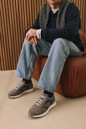 Ziya - Hakiki Deri Erkek Günlük Ayakkabı Gri Ziya - Hakiki Deri Erkek Günlük Ayakkabı Gri