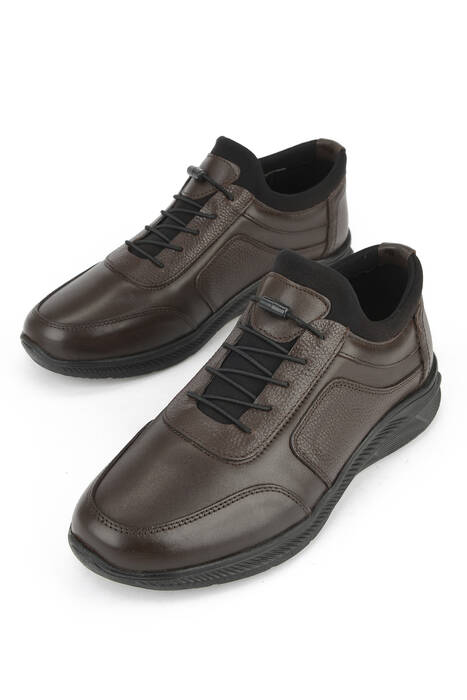 Hakiki Deri Erkek Günlük Ayakkabı Kahverengi Hakiki Deri Erkek Günlük Ayakkabı Kahverengi