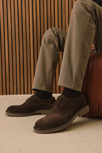 Ziya - Brown Genuine Leather Men's Casual Shoes Ziya - Brown Genuine Leather Men's Casual Shoes