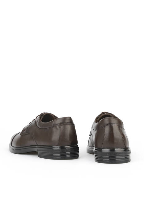 Hakiki Deri Erkek Günlük Ayakkabı Kahverengi