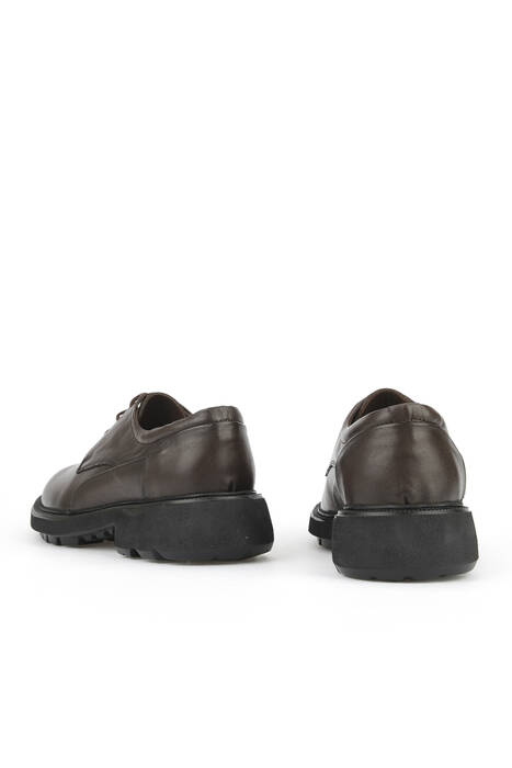 Hakiki Deri Erkek Günlük Ayakkabı Kahverengi