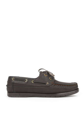 Ziya - Hakiki Deri Erkek Günlük Ayakkabı Kahverengi