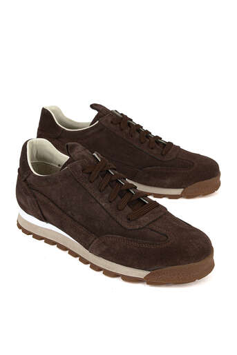 Ziya - Hakiki Deri Erkek Günlük Ayakkabı Kahverengi (1)