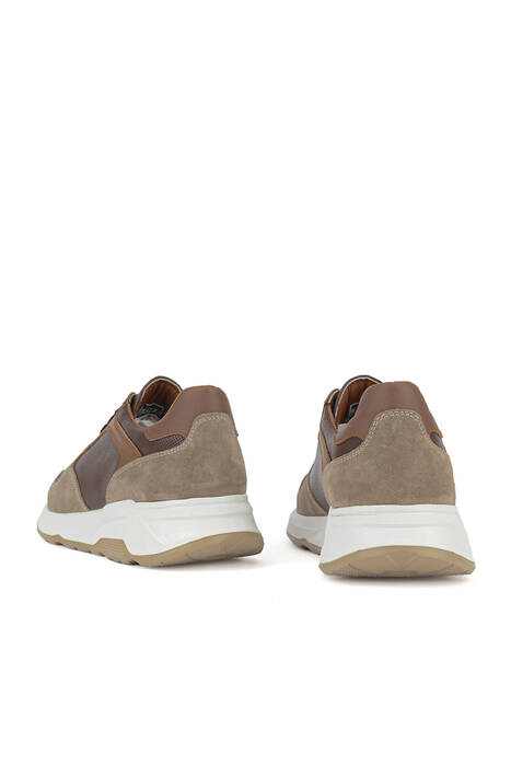 Hakiki Deri Erkek Günlük Ayakkabı Kahverengi