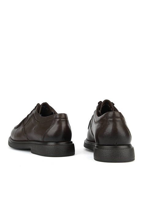 Hakiki Deri Erkek Günlük Ayakkabı Kahverengi