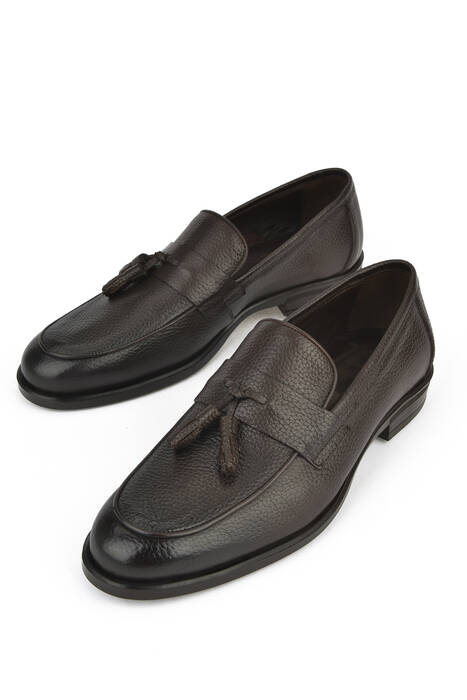 Brown Genuine Leather Men's Casual Shoes Brown Genuine Leather Men's Casual Shoes