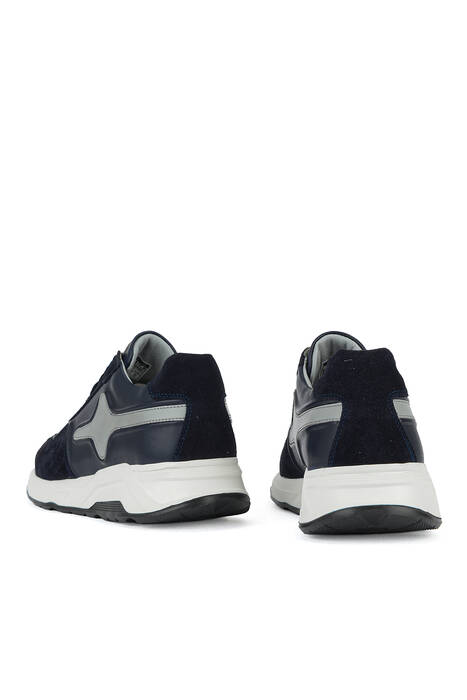 Hakiki Deri Erkek Günlük Ayakkabı Lacivert