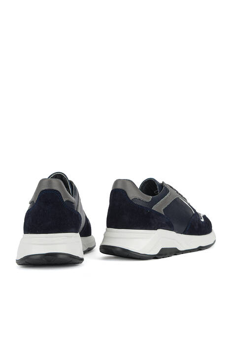 Hakiki Deri Erkek Günlük Ayakkabı Lacivert