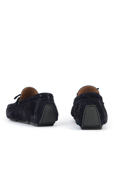 Hakiki Deri Erkek Günlük Ayakkabı Lacivert