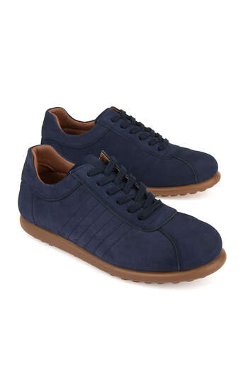 Ziya - Hakiki Deri Erkek Günlük Ayakkabı Lacivert (1)