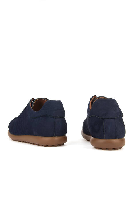 Hakiki Deri Erkek Günlük Ayakkabı Lacivert