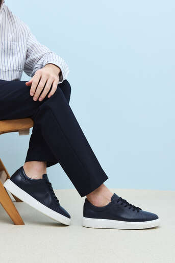 Ziya - Hakiki Deri Erkek Günlük Ayakkabı Lacivert Ziya - Hakiki Deri Erkek Günlük Ayakkabı Lacivert