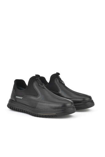 Ziya - Hakiki Deri Erkek Günlük Ayakkabı Siyah (1) Ziya - Hakiki Deri Erkek Günlük Ayakkabı Siyah (1)