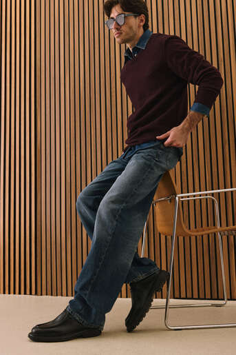 Ziya - Black Genuine Leather Men's Casual Shoes (1)