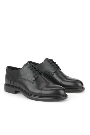 Ziya - Black Genuine Leather Men's Formal Shoes (1) Ziya - Black Genuine Leather Men's Formal Shoes (1)