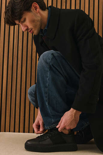 Ziya - Hakiki Deri Erkek Günlük Ayakkabı Siyah (1) Ziya - Hakiki Deri Erkek Günlük Ayakkabı Siyah (1)