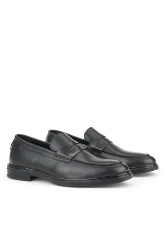 Ziya - Hakiki Deri Erkek Günlük Ayakkabı Siyah (1)