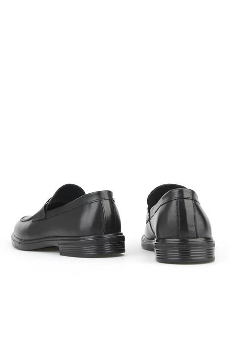 Hakiki Deri Erkek Günlük Ayakkabı Siyah