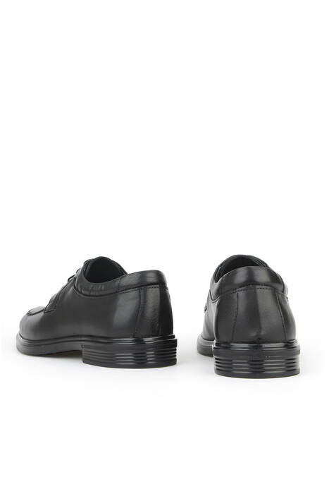 Hakiki Deri Erkek Günlük Ayakkabı Siyah