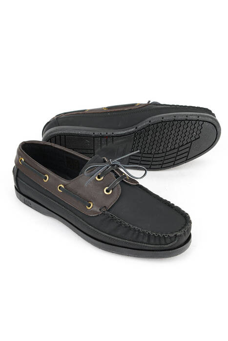 Hakiki Deri Erkek Günlük Ayakkabı Siyah