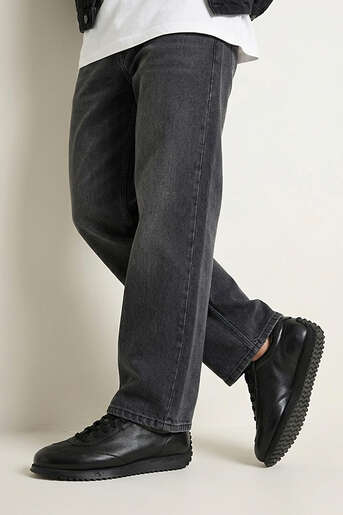 Ziya - Black Genuine Leather Men's Casual Shoes (1)