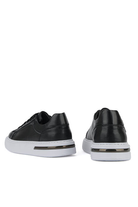 Hakiki Deri Erkek Günlük Ayakkabı Siyah