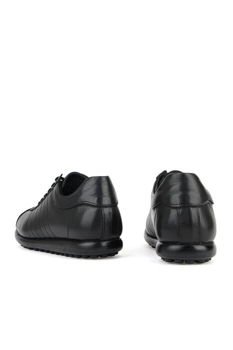 Hakiki Deri Erkek Günlük Ayakkabı Siyah