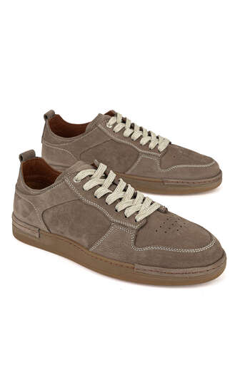 Ziya - Hakiki Deri Erkek Günlük Ayakkabı Vizon (1)