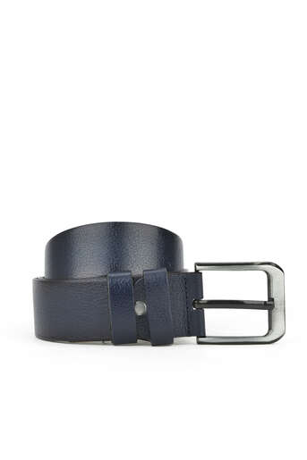 Ziya - Navy Blue Genuine Leather Men's Belts Ziya - Navy Blue Genuine Leather Men's Belts