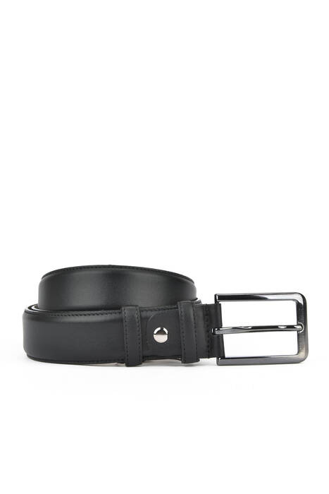 Black Genuine Leather Men's Belts Black Genuine Leather Men's Belts