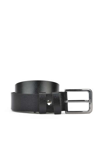 Ziya - Black Genuine Leather Men's Belts