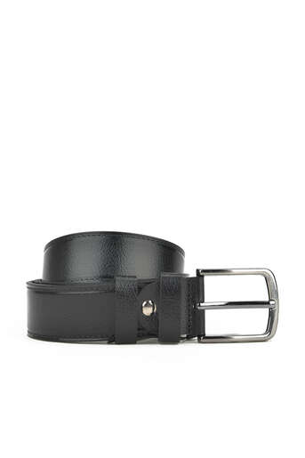 Ziya - Black Genuine Leather Men's Belts Ziya - Black Genuine Leather Men's Belts